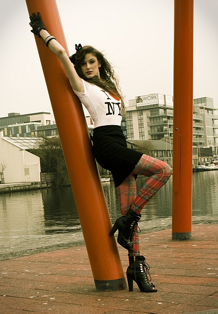 Female model photo shoot of Rachael Hegarty in Docklands