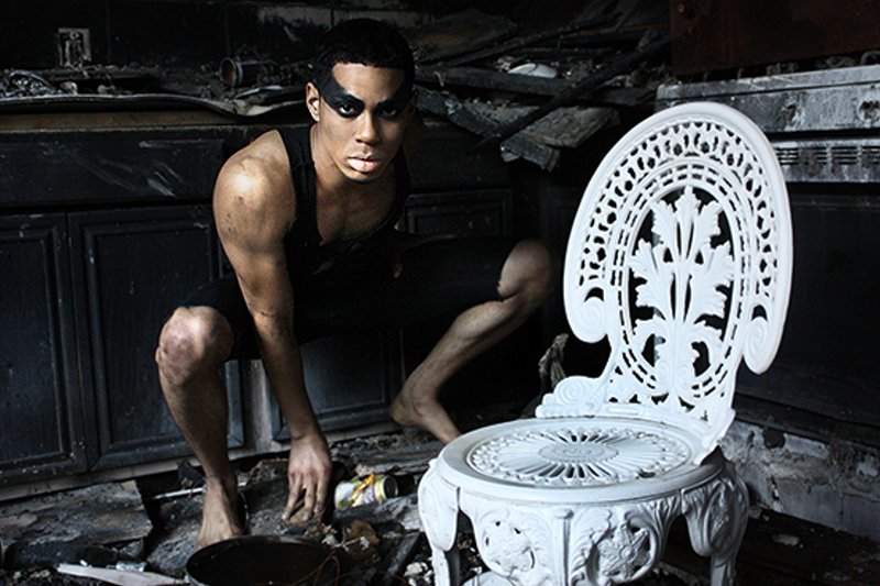 Male model photo shoot of Micah Antoine Pushia by Gerardo Bermudez in Houston, TX