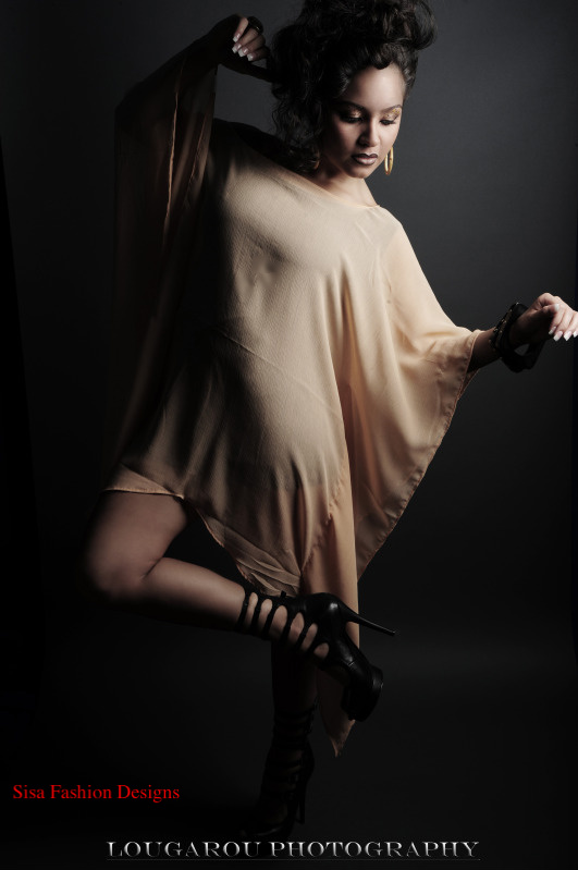 Female model photo shoot of Sasha Devine by MAD ART STUDIO in Union, NJ, clothing designed by SISA Designs