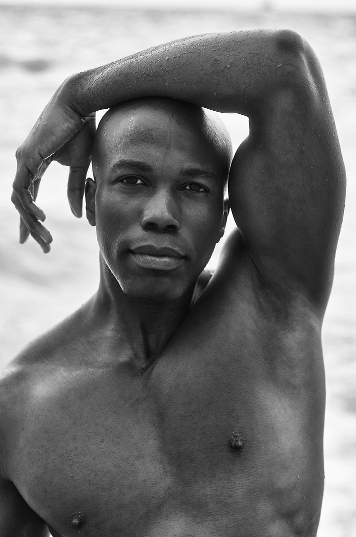 Male model photo shoot of James Wani in Miami