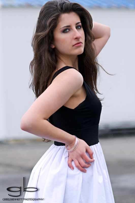 Female model photo shoot of Milena Penkova by Greg Bennett Photography