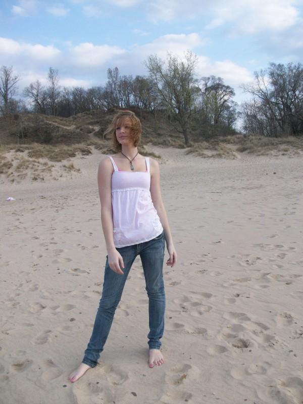 Female model photo shoot of T Pala in Porter Beach, Chesterton, IN