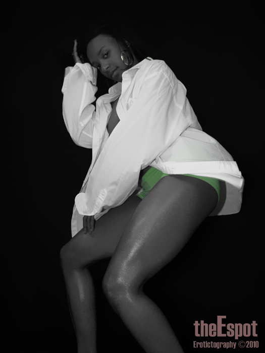 Female model photo shoot of Champaine Jeanelle by Flyness Models