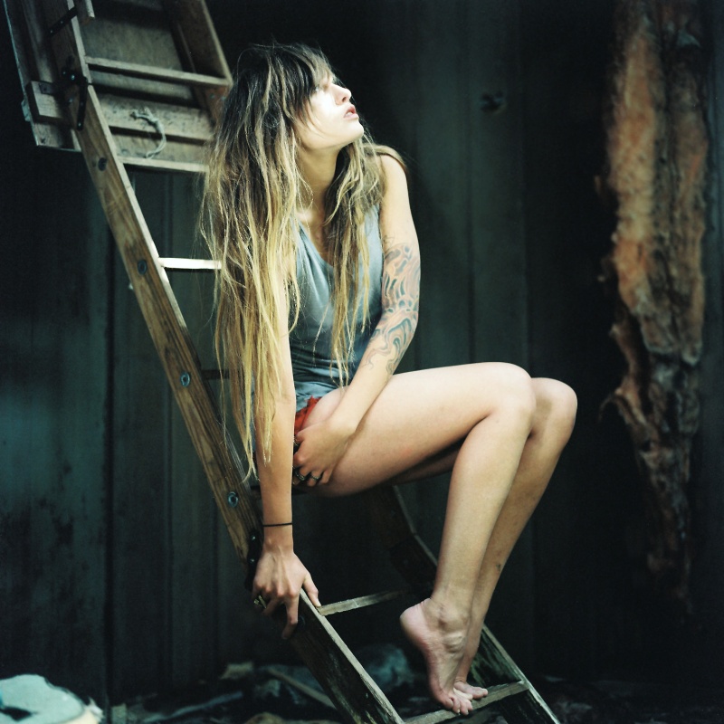Female model photo shoot of rachel  a w by Chris Fitzgerald, makeup by Anna J Bearman