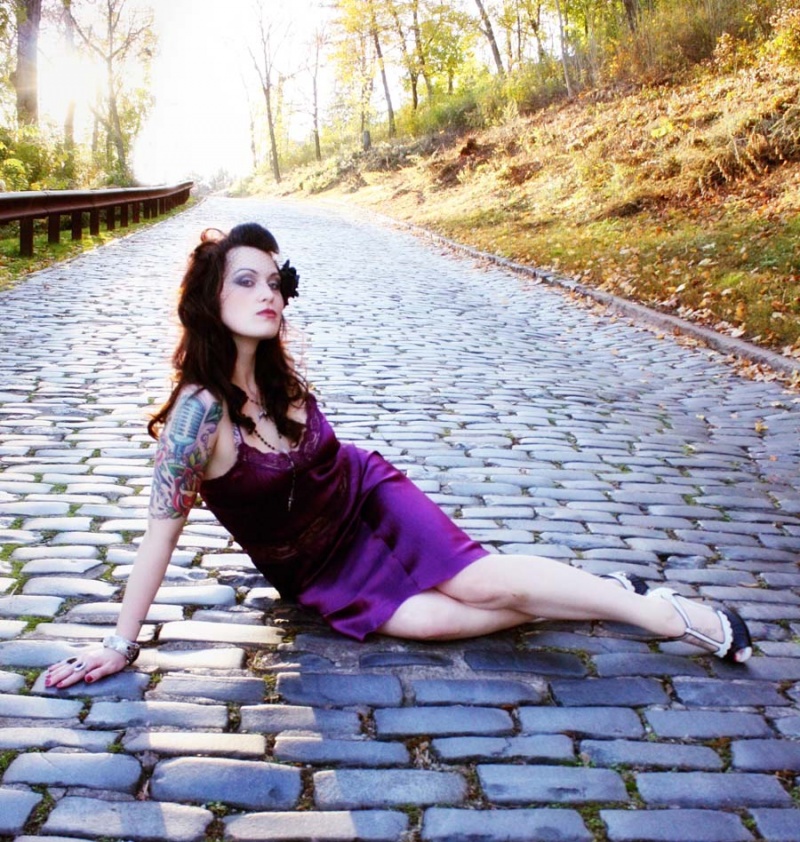 Female model photo shoot of Heather Hellcat Photo in NJ