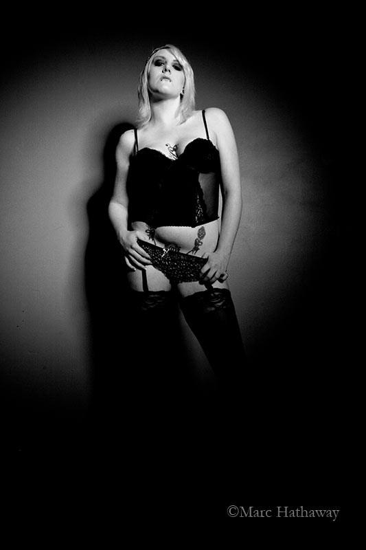 Female model photo shoot of Msmayhem by Marc Hathaway in Denver, CO