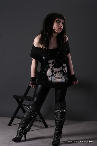 Female model photo shoot of Nikki DiNardo by PhotoVisions-NY in Studio