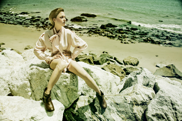 Female model photo shoot of danger shots and Hazel LeNoir in Malibu