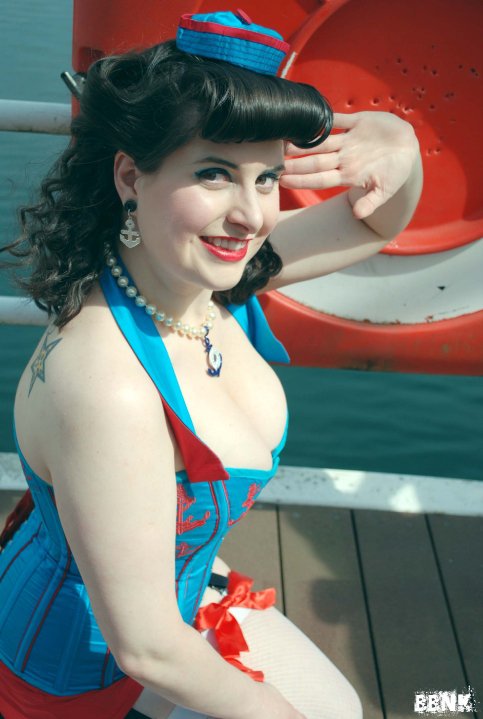 Female model photo shoot of Sailora in Salforq Quays