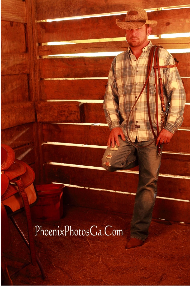 Male model photo shoot of JOHNATHAN COLT in CHIMNEY FIELDS STABLES RICHMOUND HILL GA