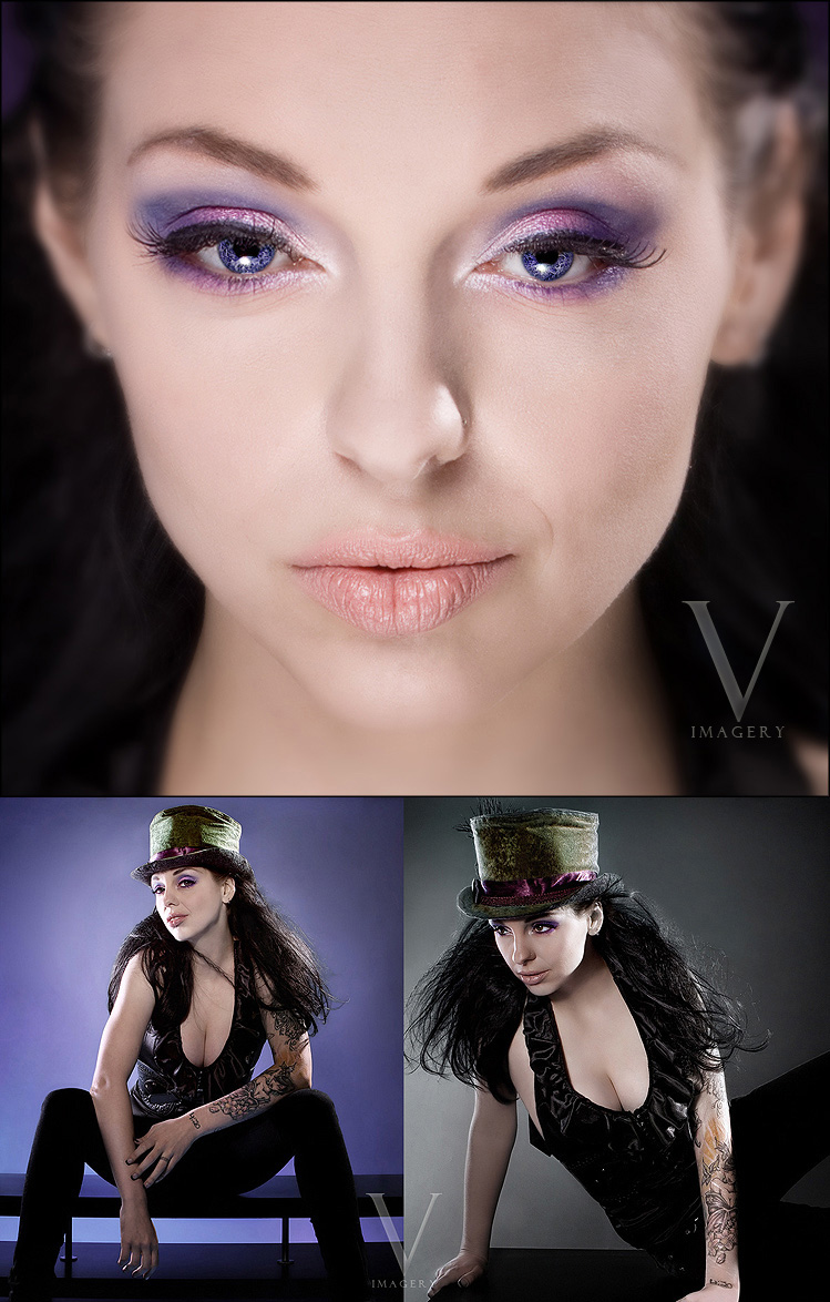 Male and Female model photo shoot of V IMAGERY and Taylor Churchward, makeup by CHERIE SNOW  MUA