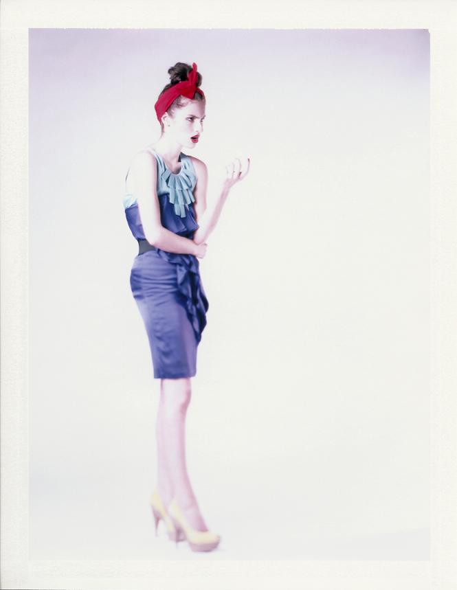 Female model photo shoot of Helen Yoon by Kurtay London, makeup by sandra bermingham