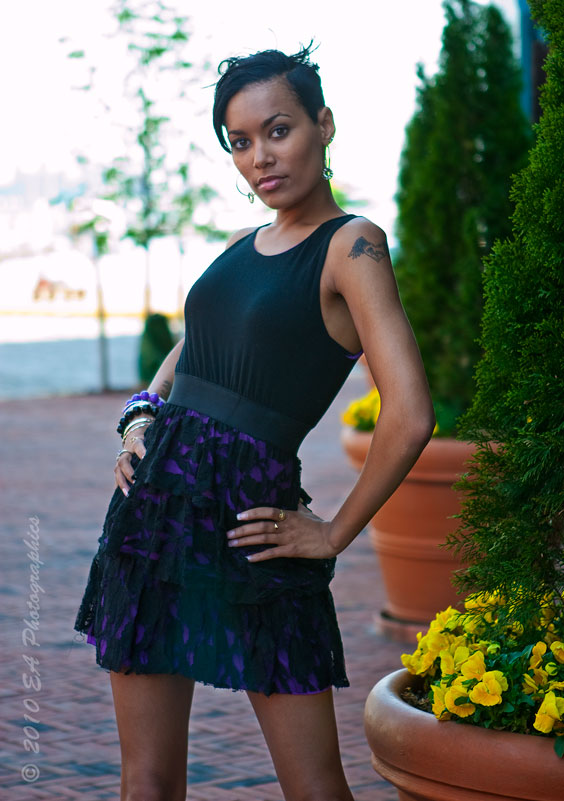 Female model photo shoot of Lyndsey_Marie by EA Photographics in Fells Point, Md