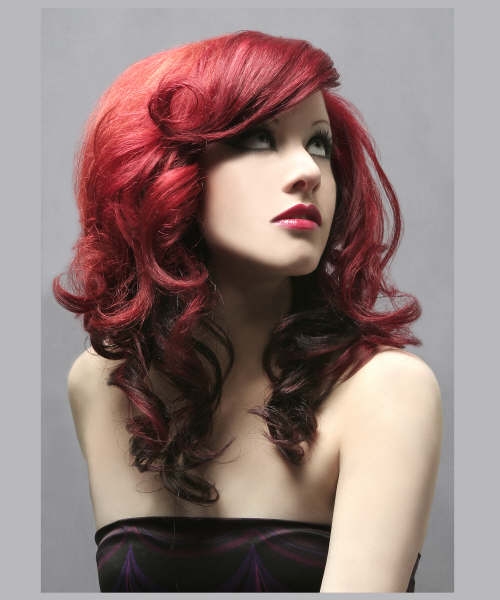 Female model photo shoot of serenity rose in Style Council hair studio, Carina Hts, Brisbane