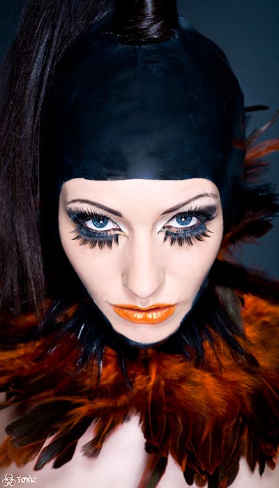 Female model photo shoot of Faytal by Toxic Imaging, makeup by Diane Dakin MUA