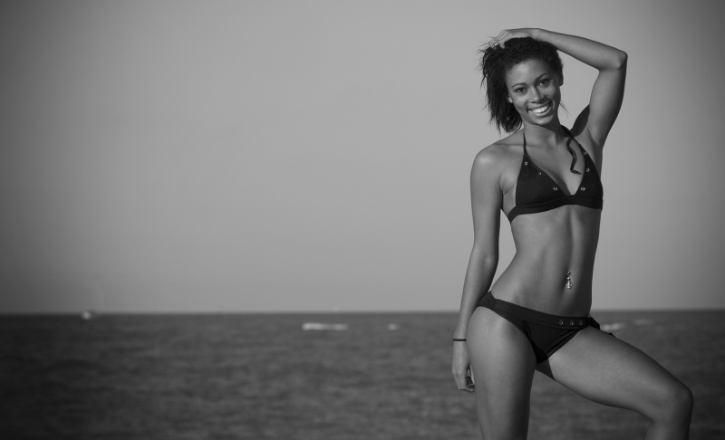 Female model photo shoot of Aspen Sands