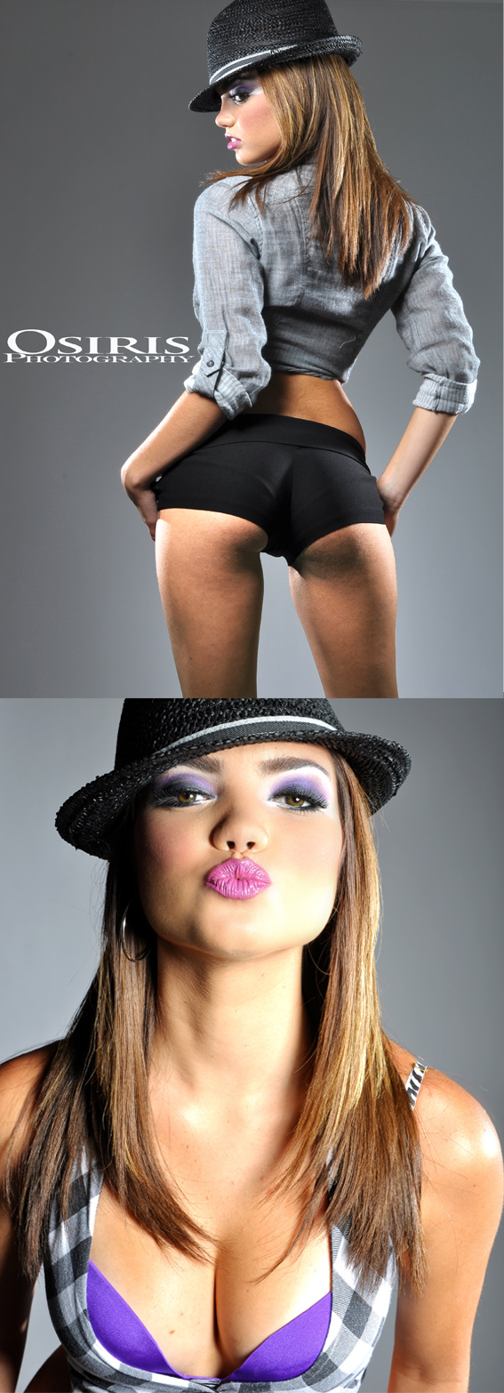 Female model photo shoot of Dunia Rivero Makeup and Deyah by Osiris-Photography