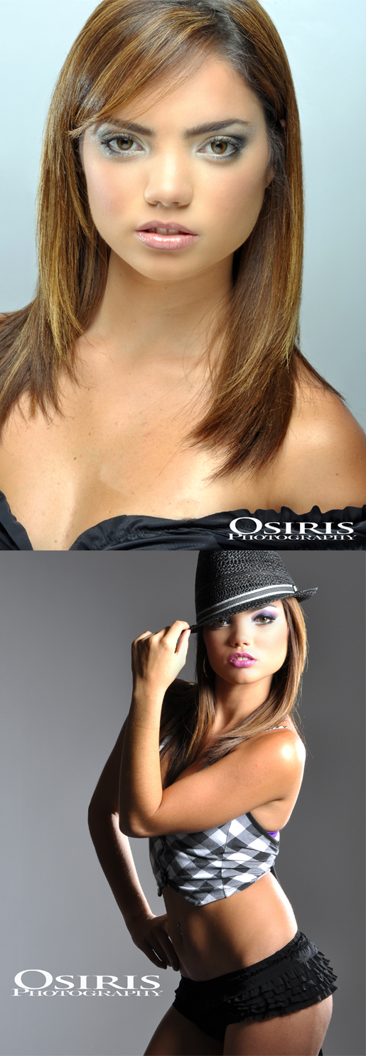 Female model photo shoot of Dunia Rivero Makeup and Deyah by Osiris-Photography