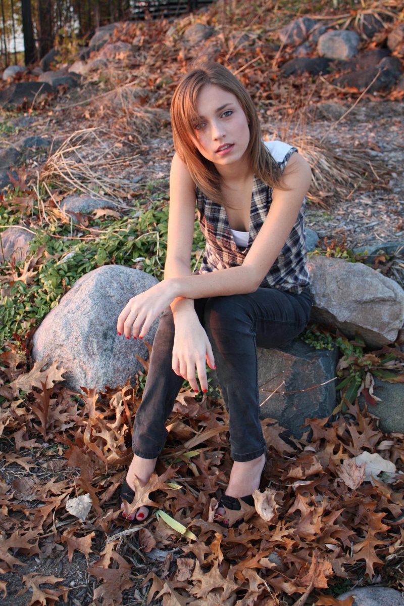 Female model photo shoot of Samantha Haller in Park