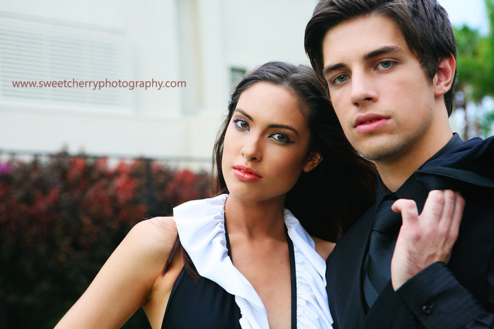 Male and Female model photo shoot of Ryan.G and Emma O by Art by Lena Photography, makeup by The Maketrix