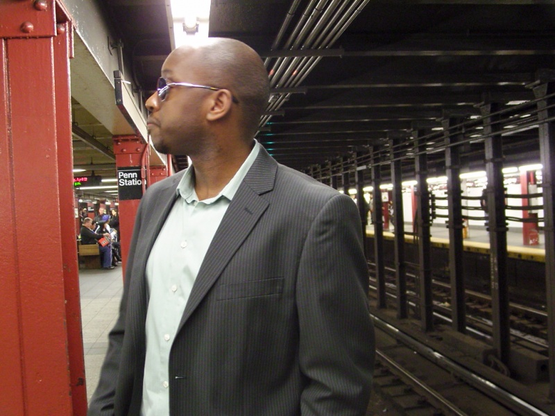 Male model photo shoot of Mr S Frank in Pennsylvania Station, NYC