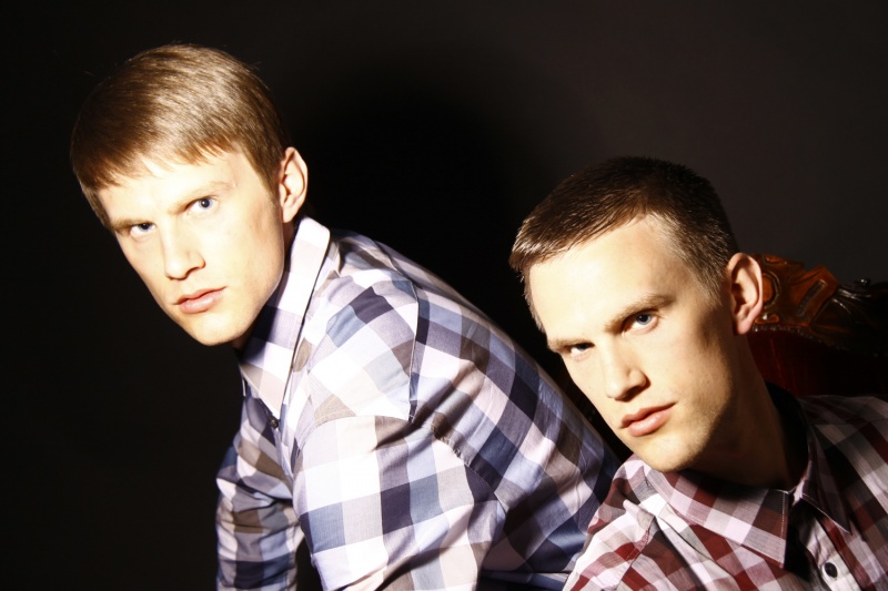 Male model photo shoot of Jamie and Harry Bailey