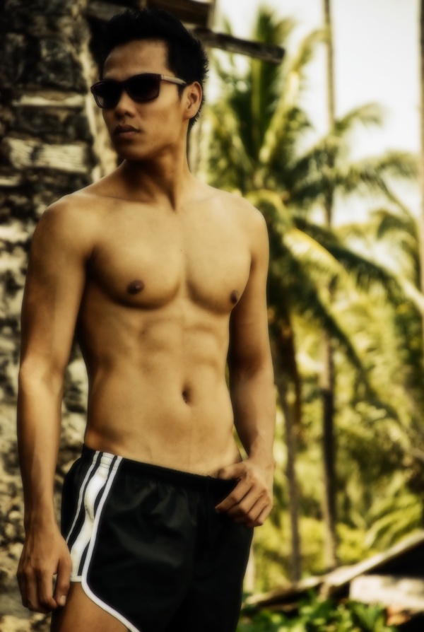 Male model photo shoot of caturEP in anyer beach