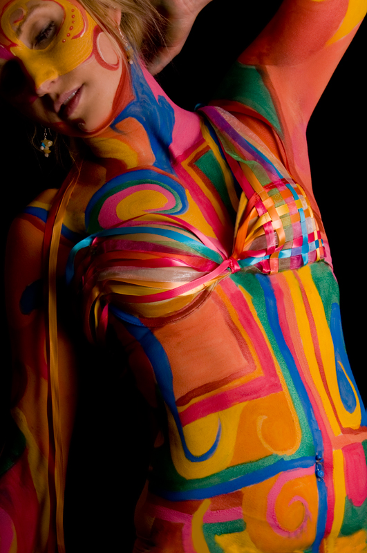 Female model photo shoot of Infidel Images-Body Art and Mishka Marie