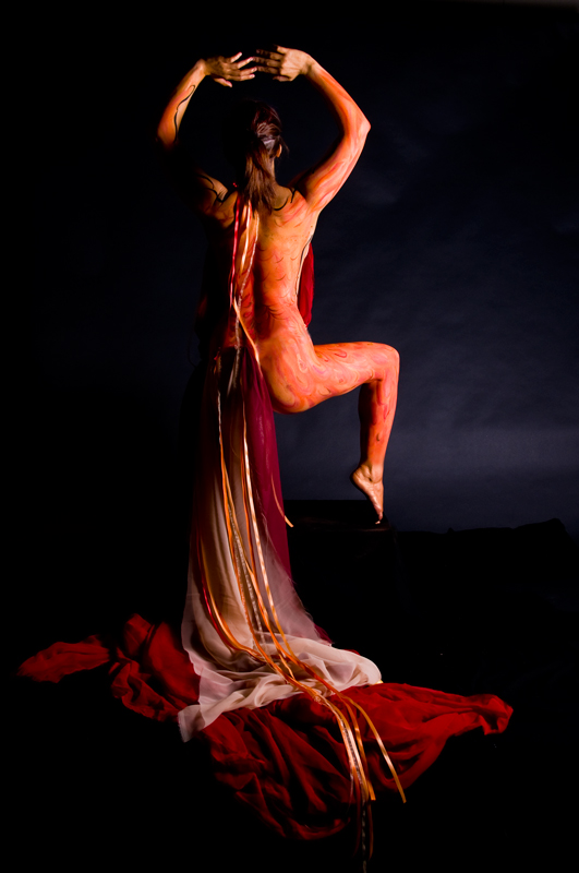 Female model photo shoot of Infidel Images-Body Art and cambriea in waukesha, WI