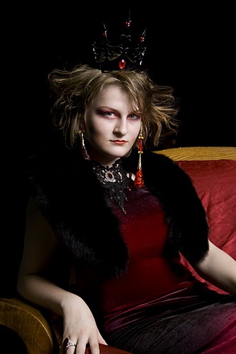 Female model photo shoot of Kate Jenkins by My Photophobia, makeup by ambarw
