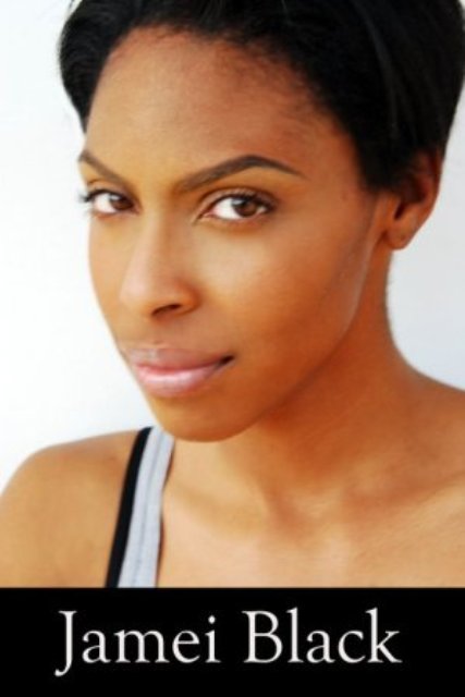 Female model photo shoot of Jamei Black, makeup by LYRIC CROSS