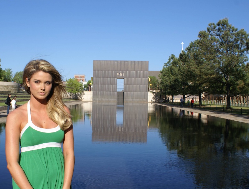 Male model photo shoot of Lee Charns Photography in Oklahoma City Bombing Memorial