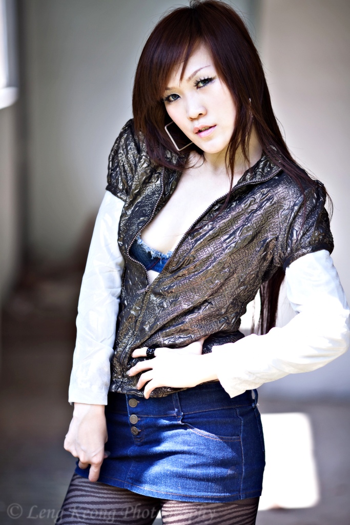 Female model photo shoot of yumikosoon