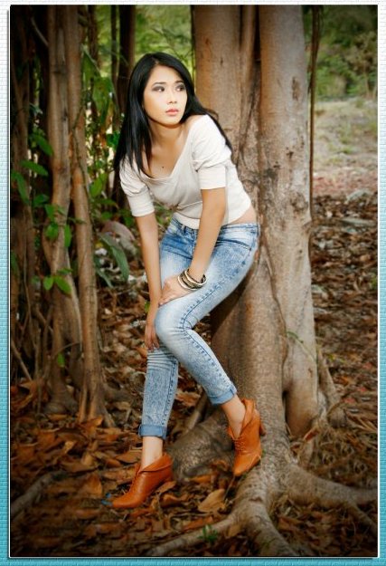 Female model photo shoot of Pepang in UP, Diliman