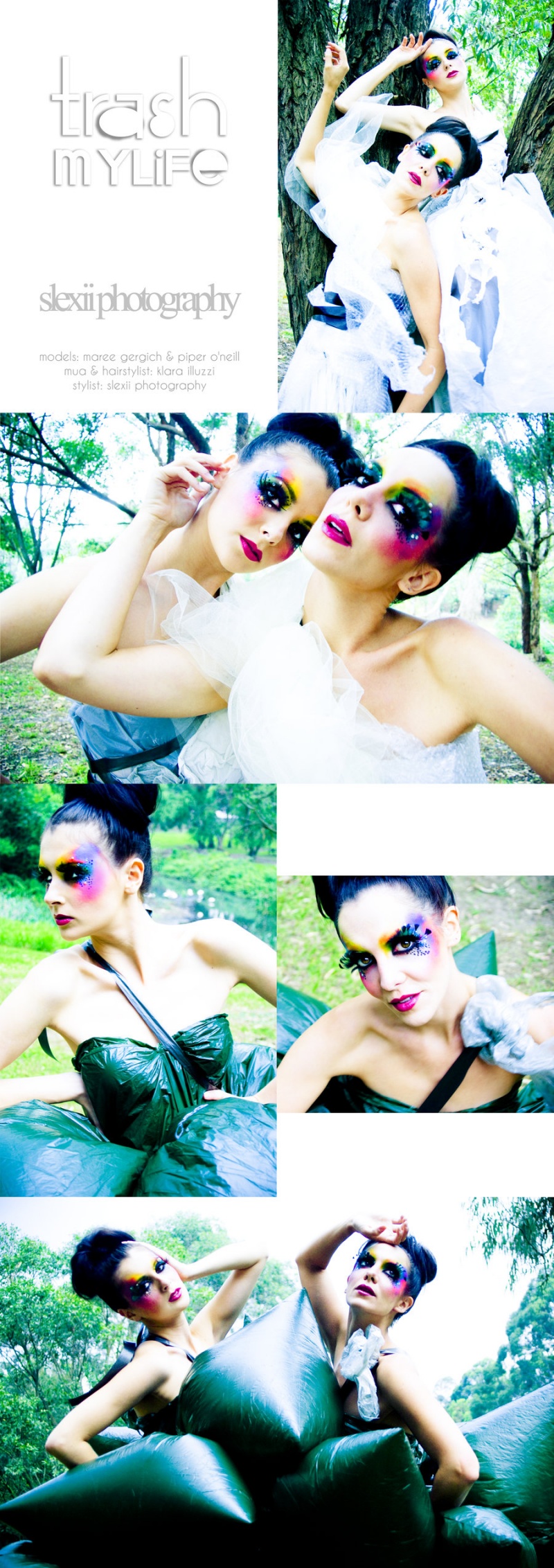 Female model photo shoot of Slexii Photography, Piper ONeill and Marie G in 2010, makeup by Klara Illuzzi- MUA