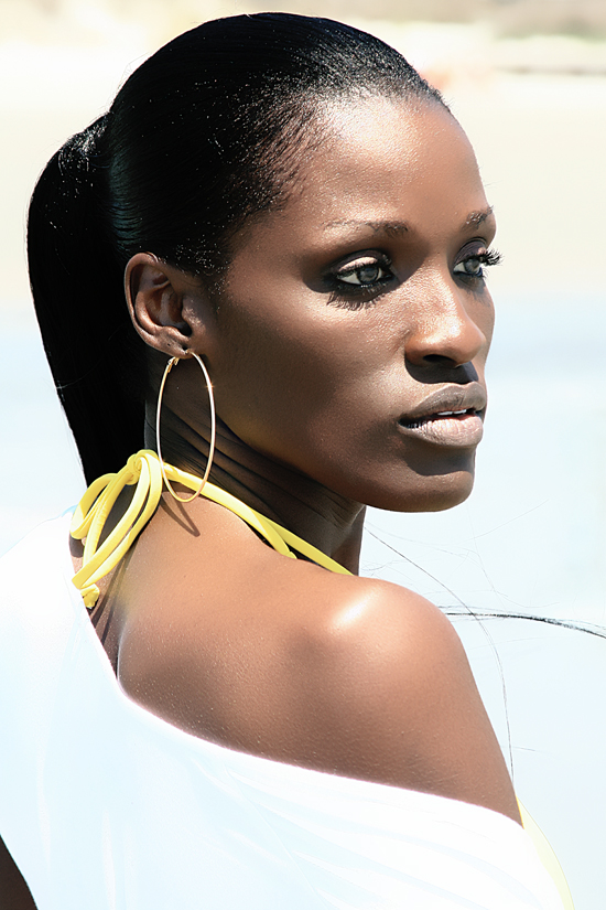 Female model photo shoot of Latoya R by ManneQuin 6ix in Folly Beach,SC