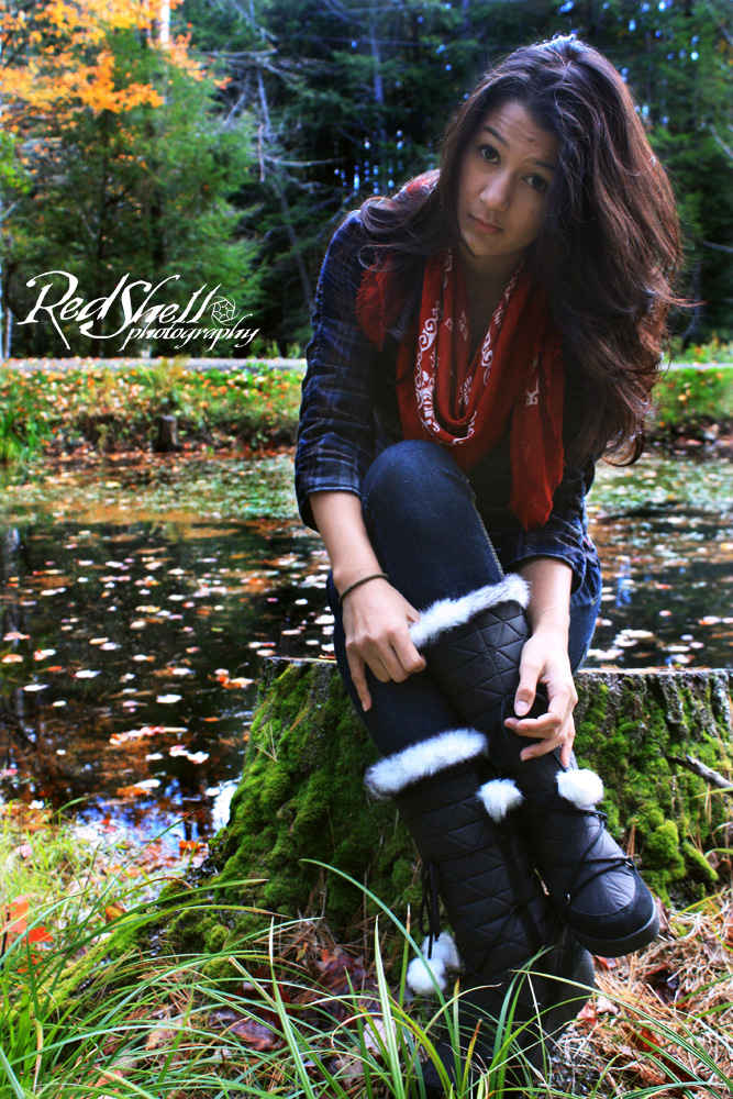 Female model photo shoot of Red Shell Photography and TrishaMae