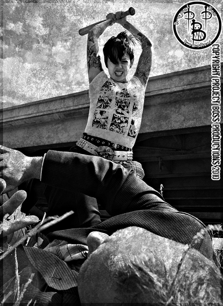 Male and Female model photo shoot of ProjectBossProductions and Amy Avalanche in Milwaukee, WI