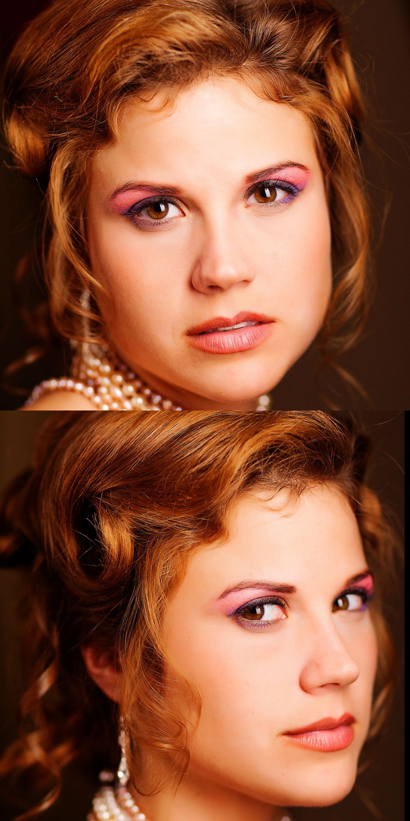 Female model photo shoot of Vegas Hair Dresser by Ric