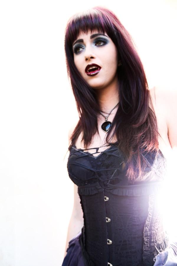 Female model photo shoot of Vampirephilia