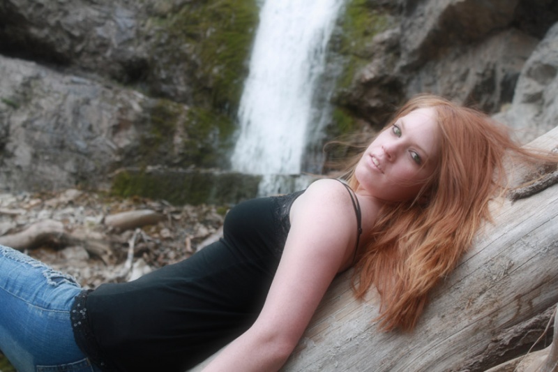 Female model photo shoot of TaLeah Bell by Wolf Productions in Higher Falls