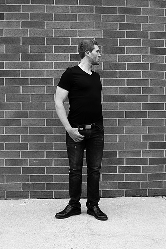 Male model photo shoot of KJHeger Photo in Downtown Bloomington