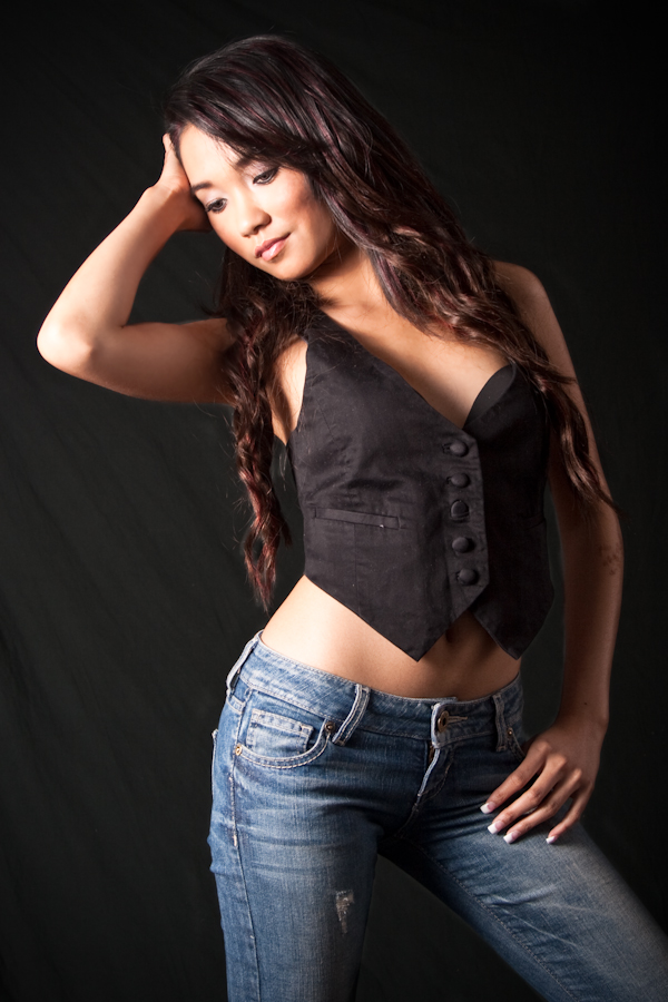 Female model photo shoot of Akire Soto by Philip R