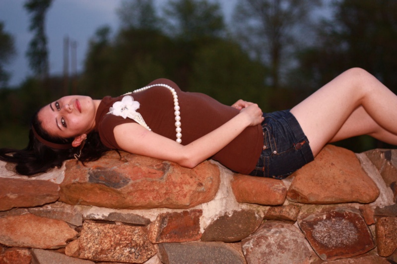 Female model photo shoot of Lily Flores by CP Colvin Photography in Delaplane, Virginia