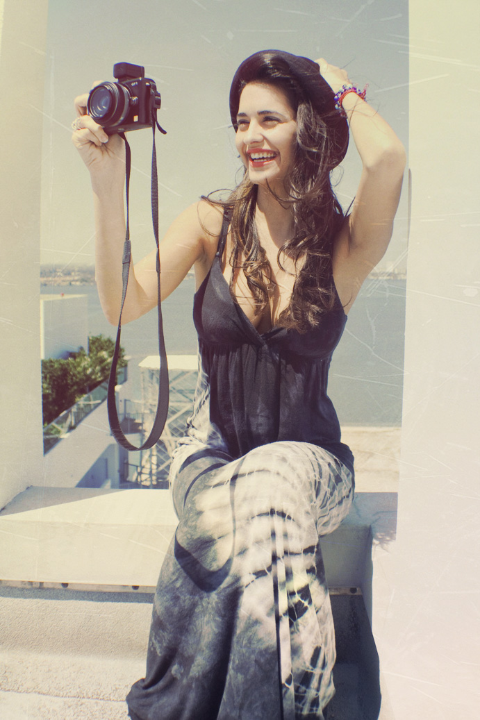 Female model photo shoot of Sindy Perez by Arlene Bravo in rooftop.
