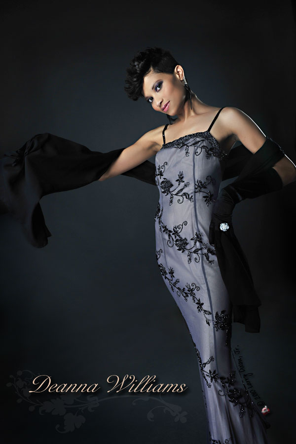 Female model photo shoot of Deanna Williams by Larry Dixon Jr, makeup by Sammy Jo MUA