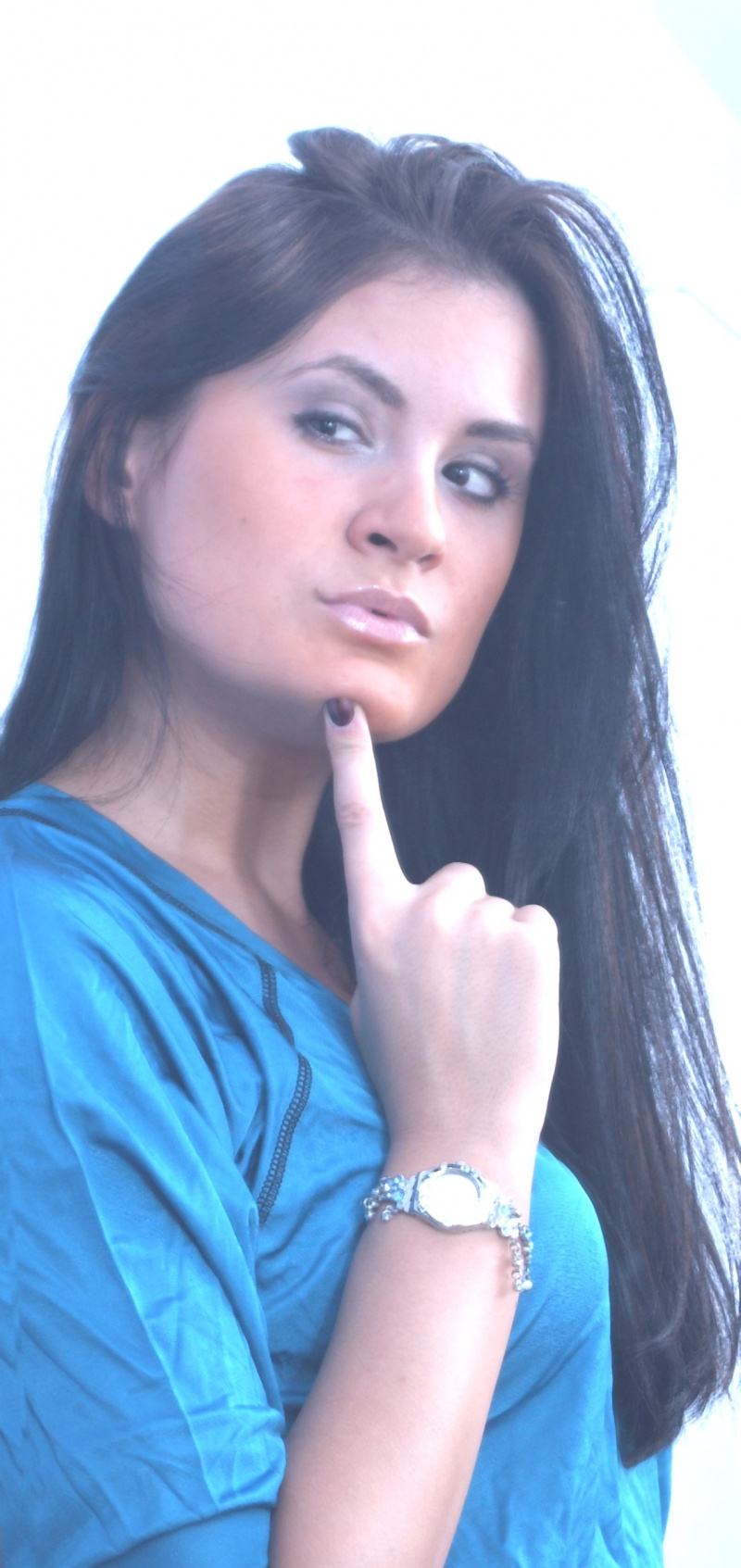 Female model photo shoot of Natalinka in NYC