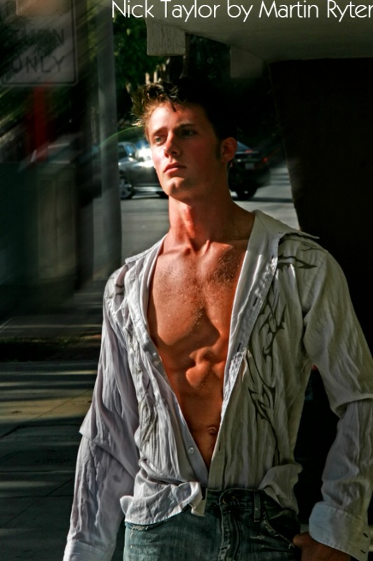 Male model photo shoot of Nick William Taylor by Martin Ryter Studio in Los Angeles, CA