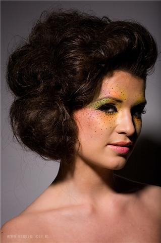 Female model photo shoot of visagiste Zahia in Amsterdam