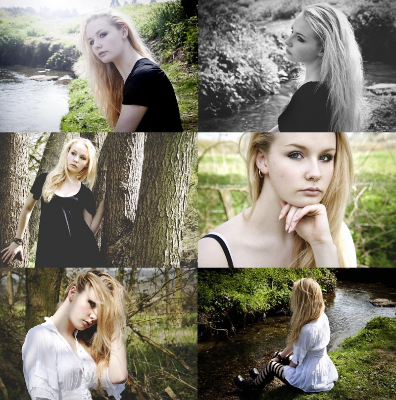 Female model photo shoot of ChloeEleanor  by Hanna Kristina in Brasted